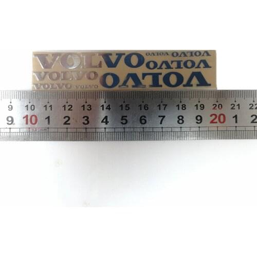 Metal Paste Letter Post Stickers for 1/14 Tamiya RC Truck Car VOLVO FH12 FH16 56360 Diy