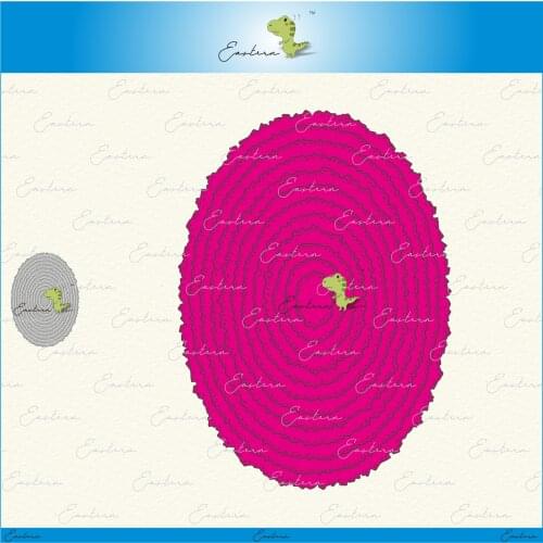 New tattered frame 4 metal cutting dies 2021 new die diy mould Scrapbooking Paper Making Embossing tools die cuts crafts dies