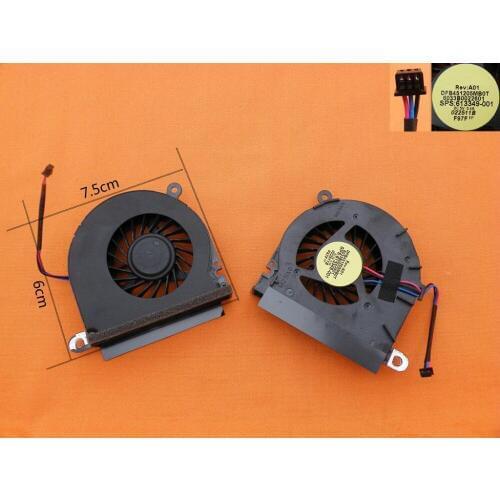 New Laptop Cooling Fan for HP 6440B 6445B 6545B Original P/N DFB451205MB0T 6033B0022601 613349-001 CPU Cooler Radiator