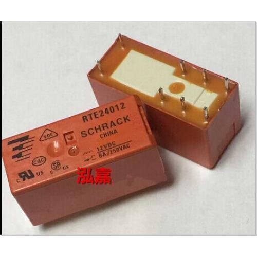 HOT NEW RTE24012 12VDC RTE24012-12VDC 24012 DC12V 8A 250VAC SCHRACK DIP8