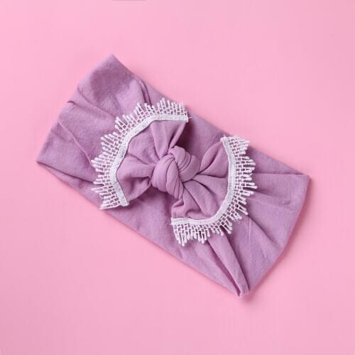 27 Colors Baby Girl Headband Solid Color Elastic Headdress Kids Hair Band Newborn Bow Soft Baby Headwear Girl Hair Accessories
