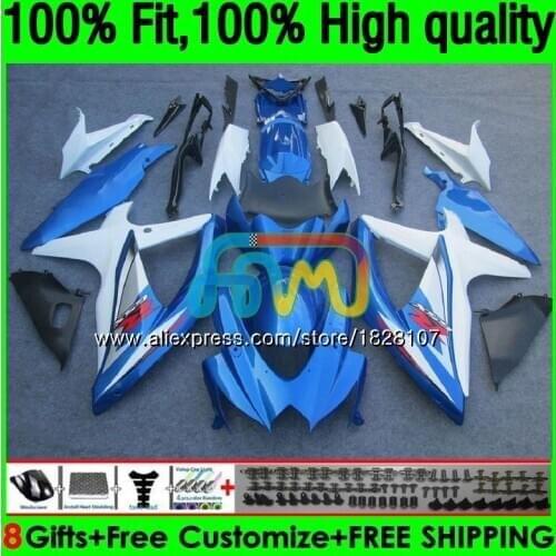 OEM For SUZUKI GSXR 600 750 CC Light blue GSX R600 GSXR600 08 09 10 38BS.35 GSX-R600 GSXR-750 K8 GSXR750 2008 2009 2010 Fairing
