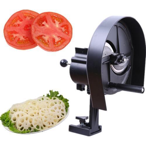 Hand operated cucumber sweet potato slice cutting machine fruit and vegetable chips slicing machine price