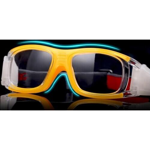 Sports Outdoor Basketball Glasses Women Men Football Eyeglasses Can Custom Made with Myopic -1 To-6 and Presbyoic +1 to +4