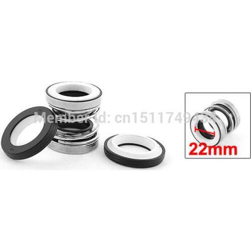 22mm 0.9" Internal Diameter Rubber Bellow Mechanical Shaft Seal 2pcs