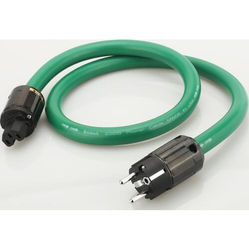 1-2M Hifi audio 5N copper silver mixing 2328 Hifi power cable EU AC Power Cord p-004E +C-004 power connector for HIfi