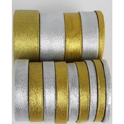 25Yard 7/13/15/20/25/38mm Glitter Organza Ribbon For Wedding Party Christmas Decoration DIY Gift Wrapping Christmas Ribbon