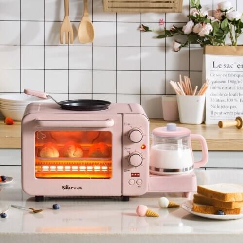 8L Oven Household Baking Multifunctional Automatic Electric Oven Mini Lazy Breakfast Machine Three In One Kitchen Machine