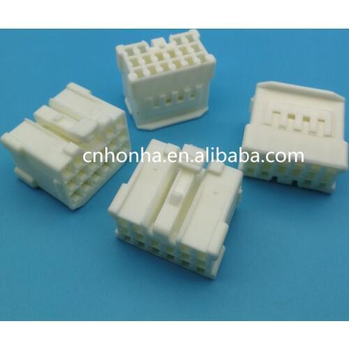 Free shipping 5/10/20/50 pcs/lots 16 Pin/way Female White automotive electrical connector 7283-1160