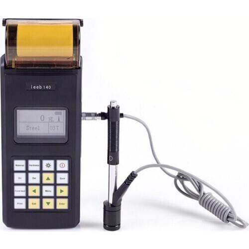 Digital Leeb140 Leeb Hardness Tester Rapid Thermal Printer 1250 Groups Data Memory