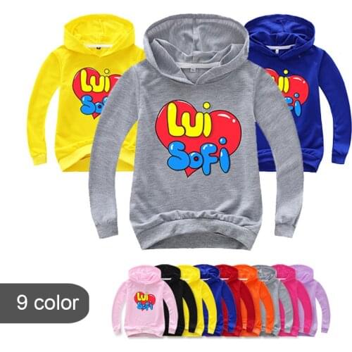 2021 New Autumn me contro te Baby Boys girls Long sleeves Children T Shirts Kids Cotton Boy Clothes Hooded Sweatshirt Hoodies