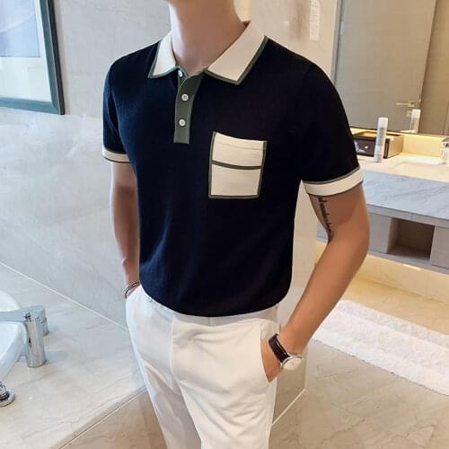 EAROUSE Mens Polos