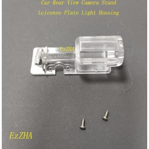 EzZHA Car Rear View Backup Camera Bracket License Plate Light Housing Mount For Ford Kuga Escape Edge 2013 2014 2015 2016