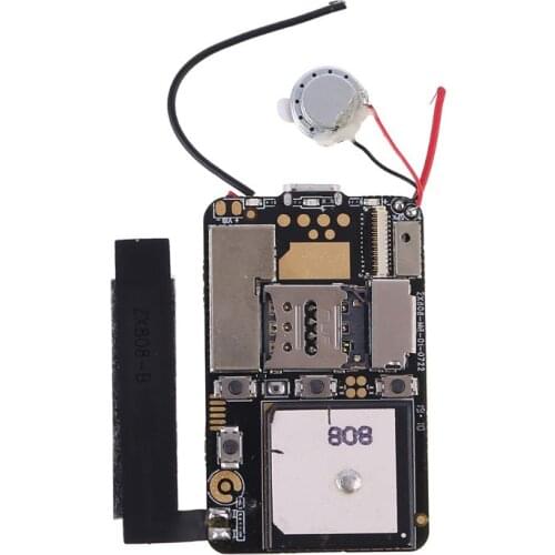 ZX808 PCBA GPS Tracker GSM GPS Wifi LBS Locator SOS Alarm Web APP Tracking TF Card Dual System