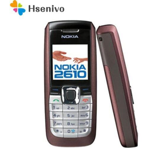 2610 Cheap Original Nokia 2610 Unlocked Mobile Phone MP3 GSM Cellphone Good Quality English/Russia/Hebrew/Arabic Free Shipping