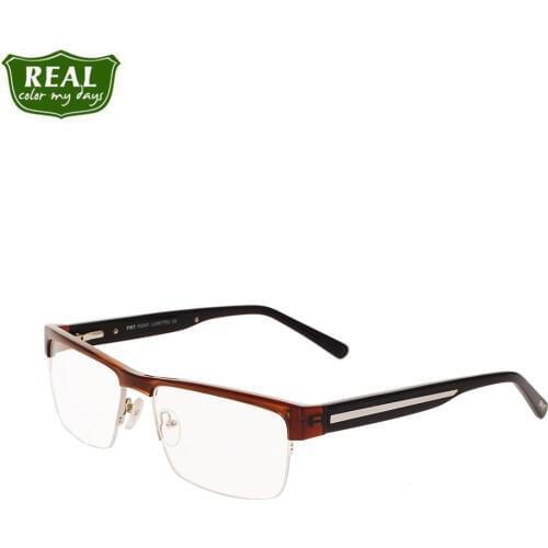 REAL 2019 Fashion Retro Eyewear Ultra Light Plastic Optical Glasses Men Women Glasses Frame TR Square Glasses Frame Unisex