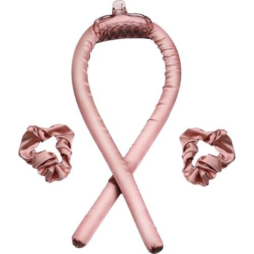 Heatless Curls Headband Heatless Curling Ribbon Overnight Silk Satin Tube Keep Hair Soft Shiny Hair Curler Styling Hair Curlers