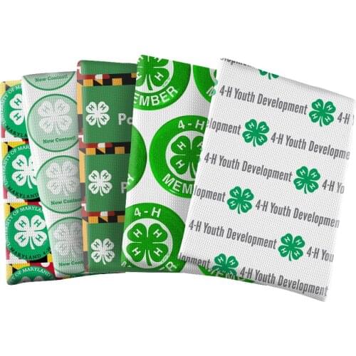 School University of Maryland Design Printed Bullet Textured Liverpool Patchwork Tissue Kids home textile 50*145cm