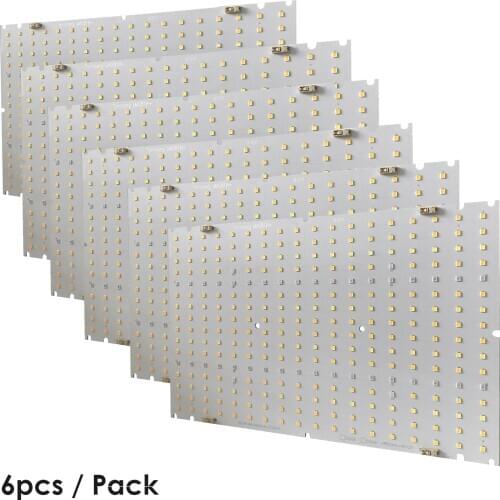 6pcs/Pack Samsung LM281B+ 120W*6 LED Grow Lamp Quantum PCB Board Panel for Horticulture Lighting with 3000K 5000K Red IR UV