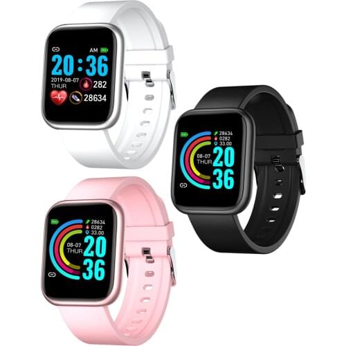 1.3'' HD Screen Smart Watch Bluetooth Health Tracker Heart Rate Monitor Measure Blood Pressure Sleep Tracking for Men Women IP67