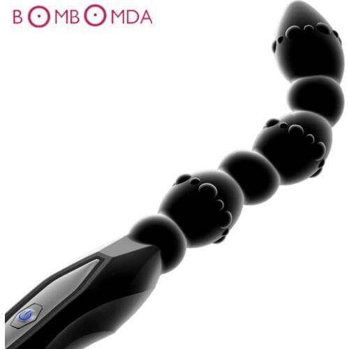 Sex Anal Beads Dildo Vibrator Adult Products Anal Type Vagina Clit Vibrating Massager Butt Plug Flexible Anal Vibrator Sex Toys