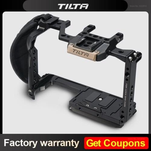 Tilta Camera Cage Protecting Case Mount w Top Handle Grip for Panasonic Lumix GH5 GH5S Camera Photo Studio
