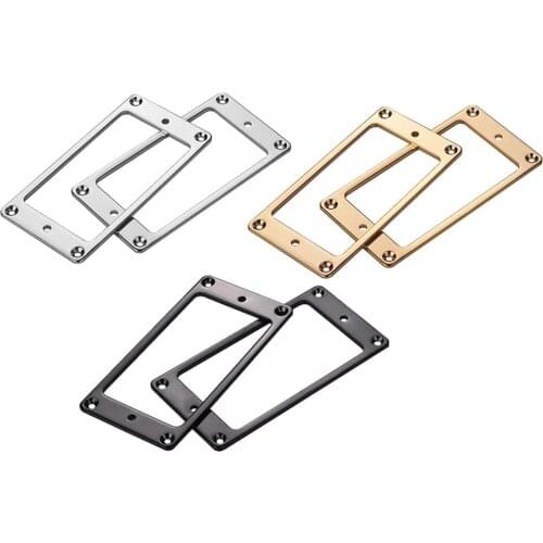 2pcs Pickup Mounting Rings For Humbucker Pickups Cover Frame Set Replacement For Lp Guitars Guitar Accessories
