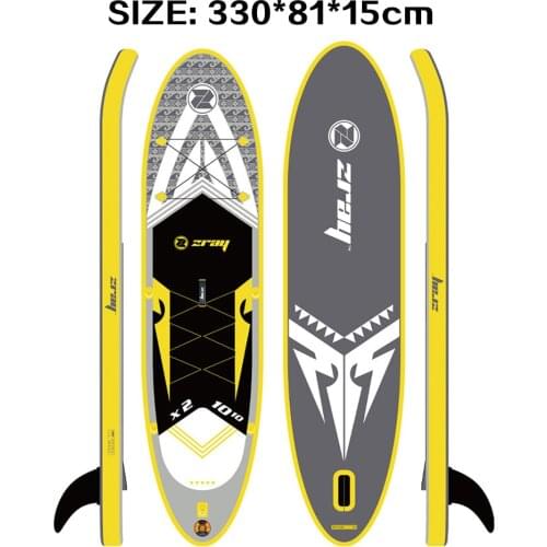 2021 new standing surfboard size 297*81*15cm water sports surfboard portable inflatable balance floating board surfboard