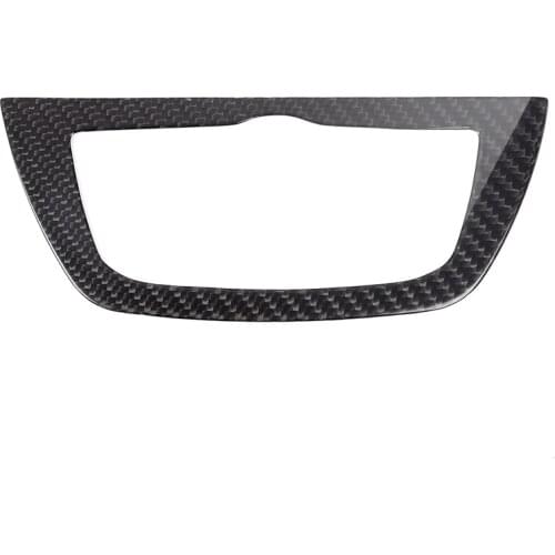 Car Real Carbon Fiber Interior Headlight Frame Trim Switch Accessories for -BMW 5 Series G30 G31 2018 2019