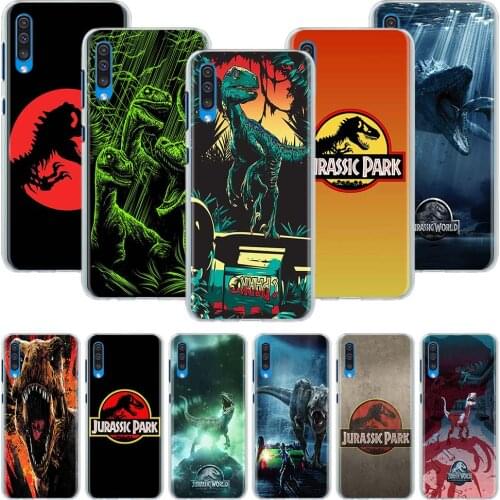 World Jurassic Park Phone Case for Samsung Galaxy A51 A50 A71 5G A21s A31 A12 A10 A40 A30 A41 A20e A70 A20s Hard Cover Cases