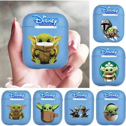 Disney Star Wars Baby Yoda CutePattern Case for Airpods Pro 1/2 Cover Protective Earphone Cases Headphones Funda Protective For