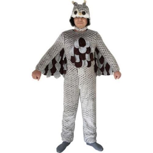 Gray Owl costumes kids and adults cartoon animal clothing Halloween carnival clothing funny Festival performance