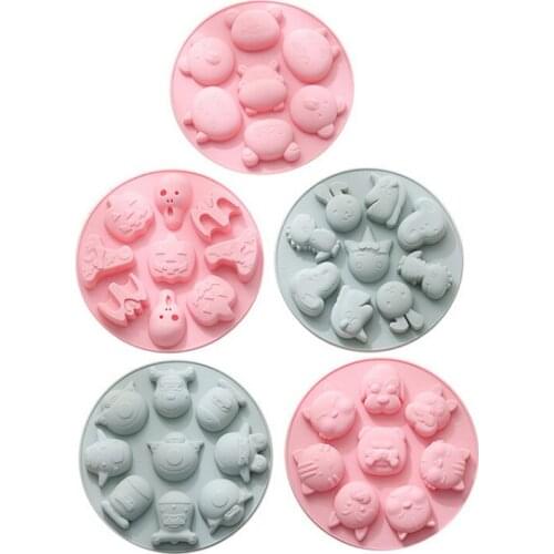 DIY Candy Carrot Dinosaur Silicone Mold Jewelry Fillings Charms Handmade Chocolate Ice Tray Biscuit Baking Mould Craft