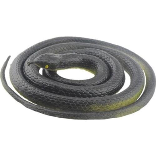 Simulation Rubber Soft Fake Snake Deceives Novelty Childrens Toys Prank Surprise Boys Interesting snake toy Kids Gift