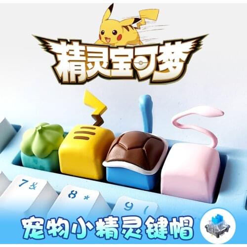 Anime cartoon keycap elf pink cute three-dimensional personality customized ESC mechanical keyboard dedicated