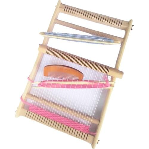 Traditional Weaving Kit Weaving Loom Toys Tabletop Kids Children Toy