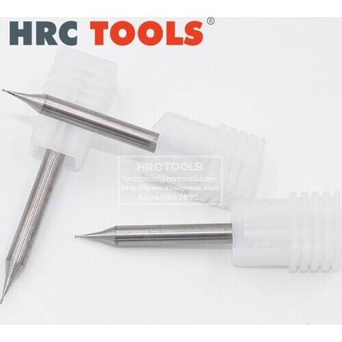 V12-R0.35mm Tungsten Steel Tool Cnc Maching Small Diameter Endmill Top Ball Nose Cutter Kit Milling Machine Tools
