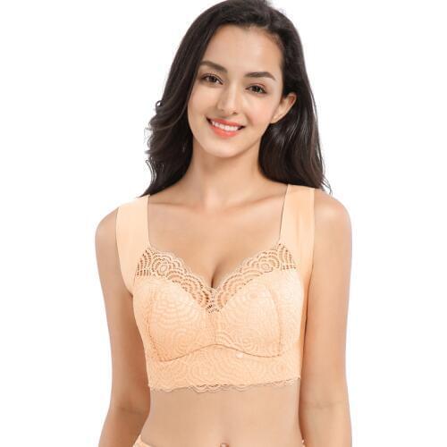 2019 new lace gathered bra female sexy underwear large size multi-color underwear C D E 75 80 85 90 95 100 105 110 115 120