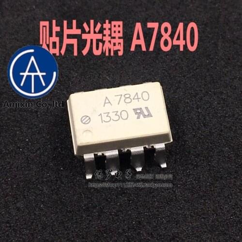 10pcs 100% orginal new real stock Photocoupler HCPL-7840 A7840 SOP-8
