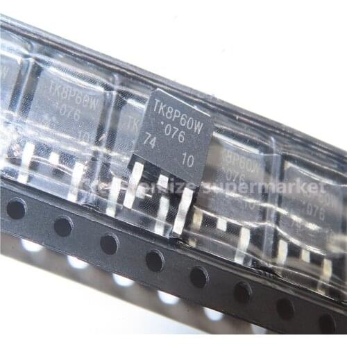 10PCS/LOT NWE TK8P60W TO-252 600V 8A SMD Transistor