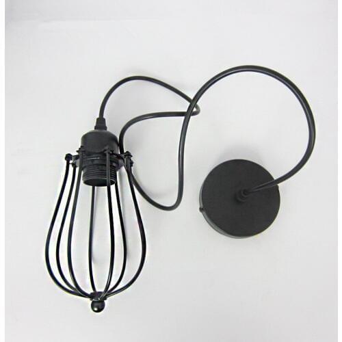 American retro industrial Chandeliers led lamps living room restaurant Iron Chandelier led E27 Edison lustre light Chandelier