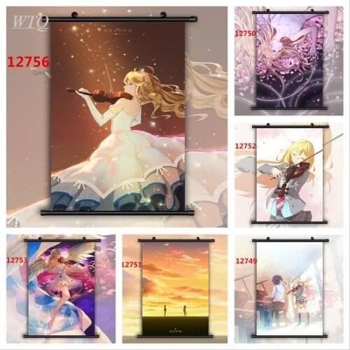 Your Lie In April Anime Manga HD Print Wall Poster Anime Posters Canvas Posters Wall Decor Wall Art Picture Room Decor Home Deco