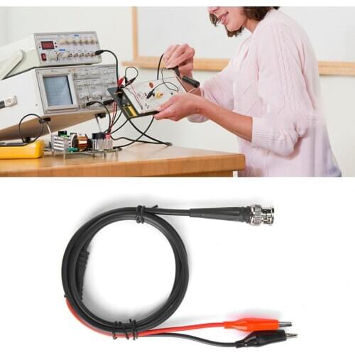 BNC Clip Coaxial Cable Function Signal Generator Testing Line Accessories 90cm