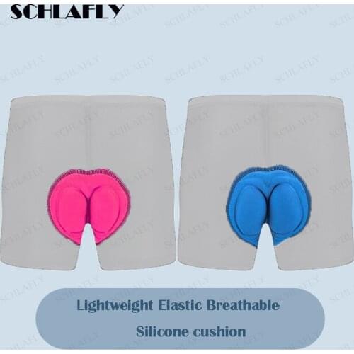 Breathable Cycling Shorts Cycling Underwear Silicone Gel Pad Shockproof Bicycle Underpant Road Bike Women Underwear Schlafly