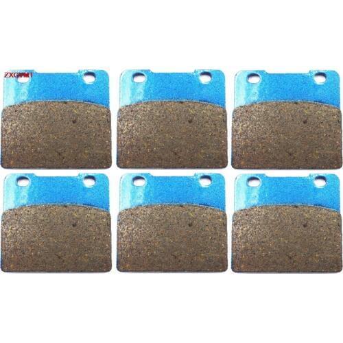 Semi-Metallic Brake Shoe Pads Set fit SUZUKI GS 1150 GS1150 ES 1984 1985 Front Rear 85 84