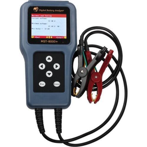 Top selling MST-8000+ Digital Battery Analyzer 12V&24V Apply to EC. EN. DIN.JIS.etc