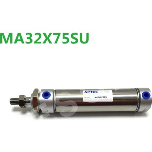 MA32X75SU MA32X80SU MA32X100SU AIRTAC Stainless steel mini-cylinder air cylinder pneumatic component air tools MA32 series