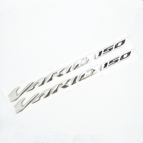 Motorcycle 3D Universal Chrome Raise Emblem Sticker for Honda Vario 150 Stickers