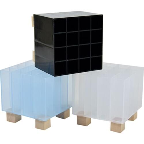 Multi-Grid Pen Holder Desktop Organizer Storage Box Pencil Rack Table Stand for School Office Stationery