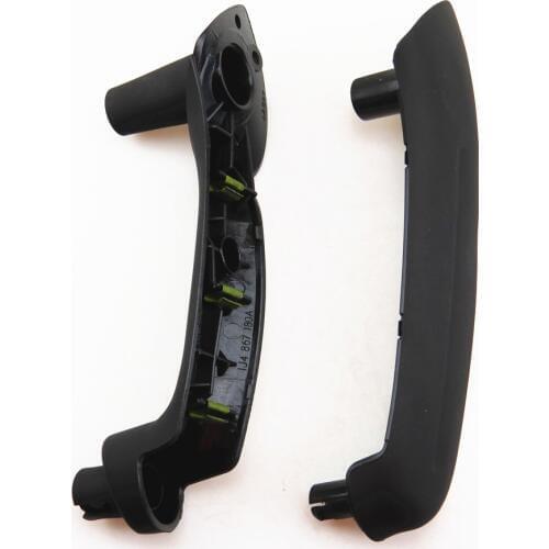 READXT Car Black Interior Right Door Pull Grab Handle Trim Cover Parts For VW Jetta Bora Golf 4 Mk4 1J0867172A 1J4867180A